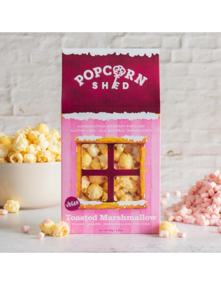 Coffret Pop-corn gourmand à la guimauve