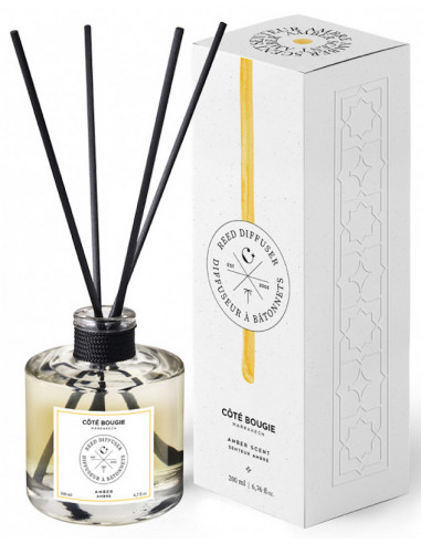 Diffuseur à bâtonnets - Ambre 200ml