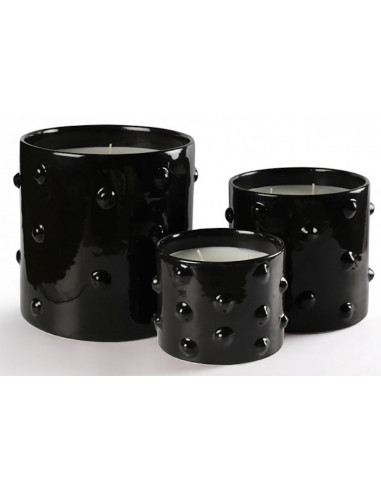 Bougie Itto Noir M - Rose Oud