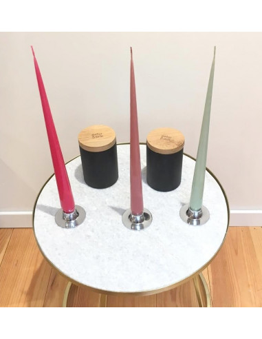 Cierge Mint Mat 32cm