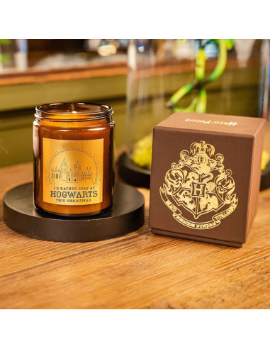 Bougie Harry Potter - Noël à Poudlard