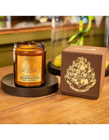 Bougie Harry Potter - Noël à Poudlard