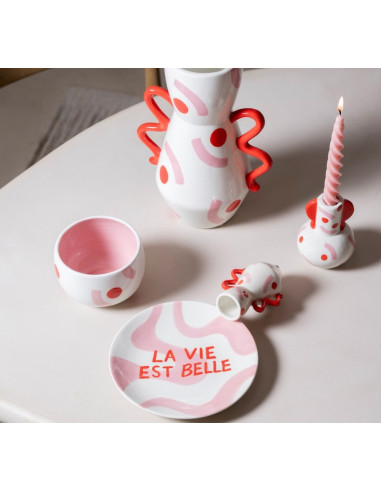 Bougeoir céramique Emilia - Sol y Luna