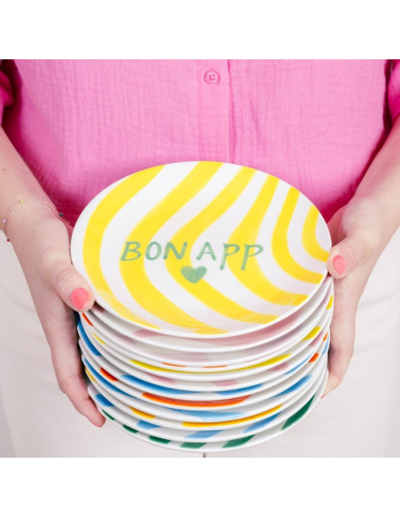 Assiette à dessert - Good Vibes