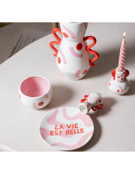 Assiette à dessert - Good Vibes