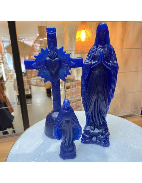 Mini Vierge Miraculeuse - Marine- Ciergerie des Prémontrés