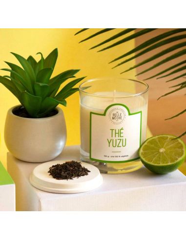 Bougie Thé Yuzu - La Belle Mèche