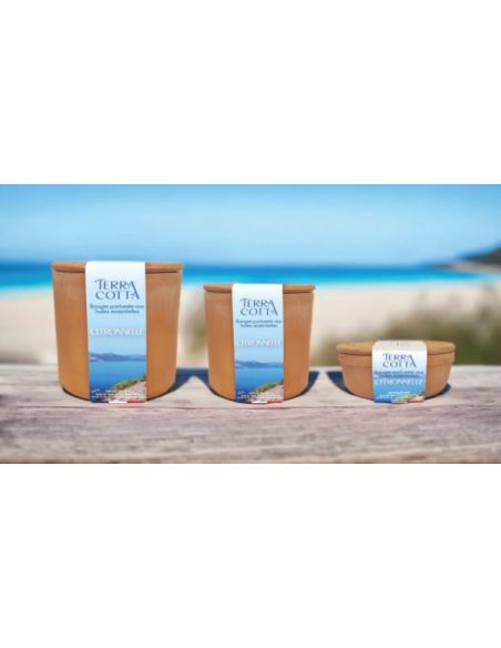 Bougie Citronnelle 300g TERRA COTTA