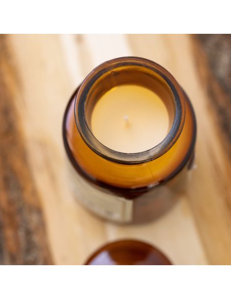 Apothecary Glass Candle Citrouille Épicée