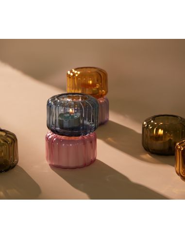 Ripple Glass Candle – Tabac Patchouli