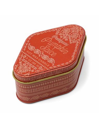 Bougie Station Printed Tin - Citrouille Épicée