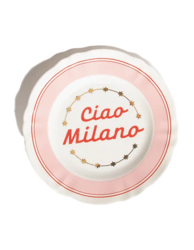 Ciao Milano - Assiette Déco Bitossi 16,5 cm