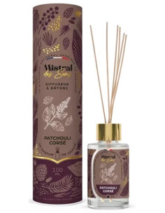 Diffuseur de parfum Patchouli corsé - Mistral des Sens