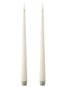 Bougie LED Ivoire - 30 cm