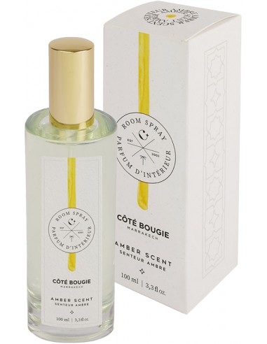 Spray d'ambiance Ambre - Côté bougie