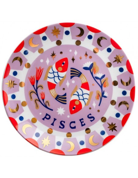 Assiette Astrale - Poisson 16 cm