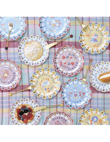 Assiette Astrale Bitossi - Sagittaire 16 cm