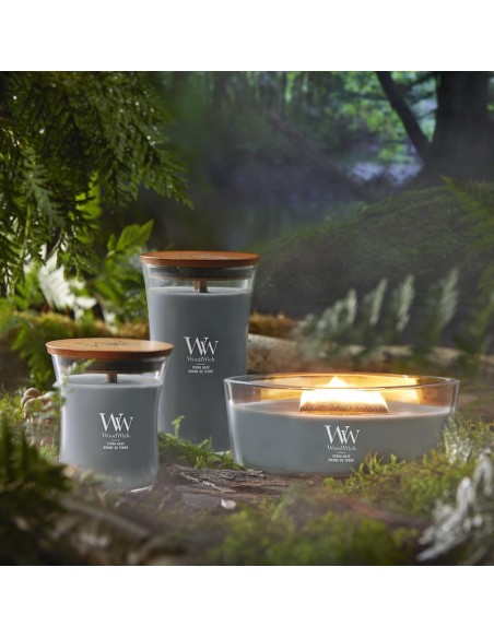 Bougie WoodWick Brume de terre - 275gr