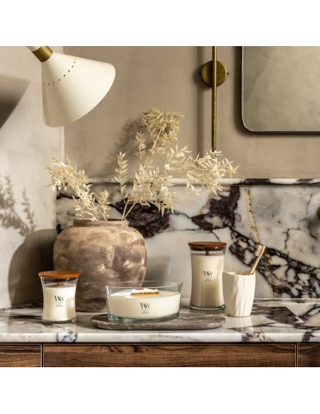 Bougie WoodWick Brume Solaire - Ellipse