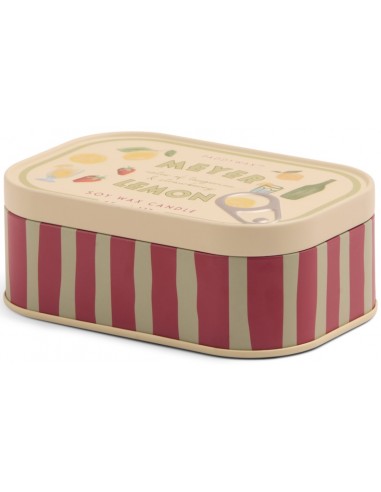 Bougie Printed In Bistro - Citron Bougie Printed In Bistro - Citron