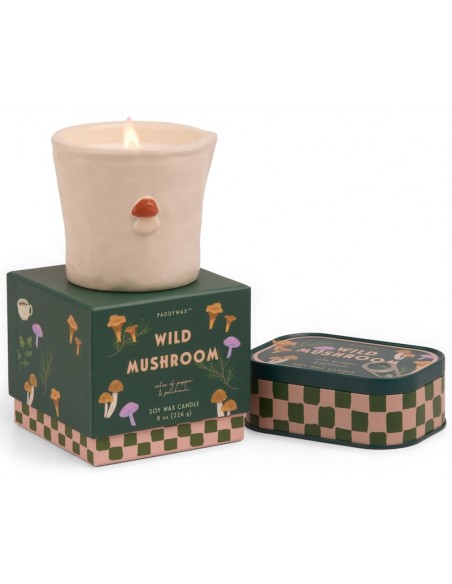 Bougie Printed In Bistro - Champignon