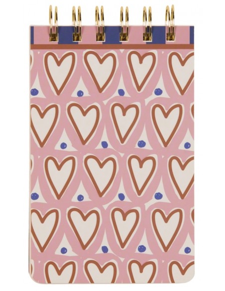 Bloc-notes Adopo - Hearts Pink