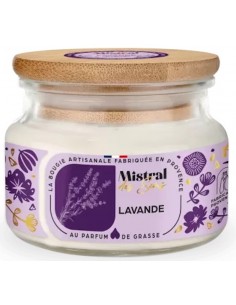 Bougie Lavande - Moyenne Bougie