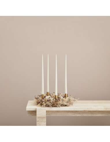 Cierge Ivoire mat 32cm Ester Erik