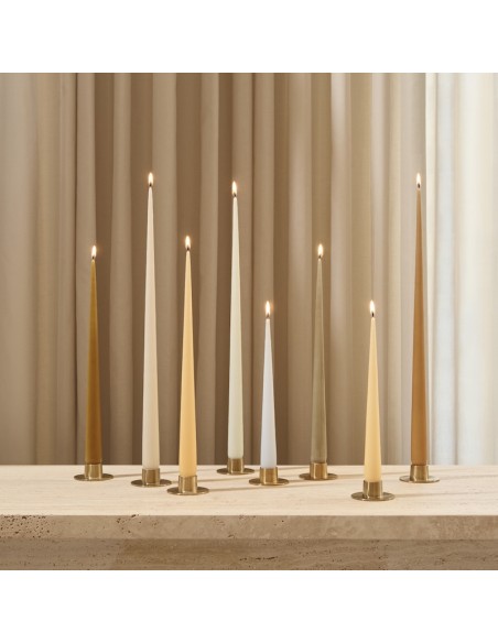 Cierge amande Laquée 32 cm