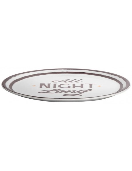 All Night - Assiette The Club - 32cm