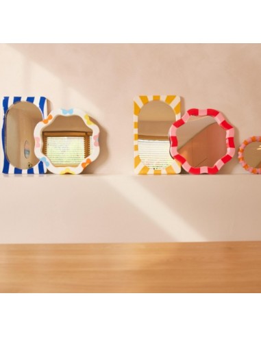 Miroir Celia Jaune - Qué Rico