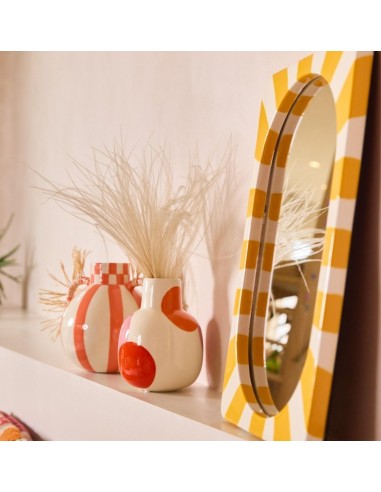 Miroir Celia Jaune - Qué Rico