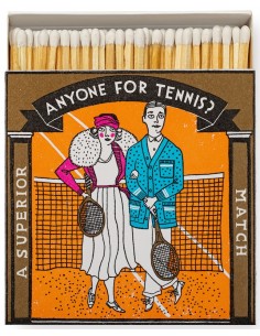 Allumettes Charlotte Farmer Anyone for Tennis - The Archivist