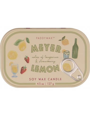 Bougie Printed In Bistro - Citron Bougie Printed In Bistro - Citron