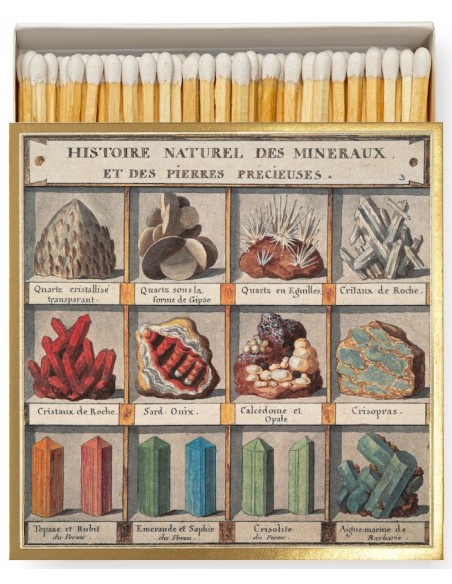 Allumettes Natural History Museum Minerals - The Archivist