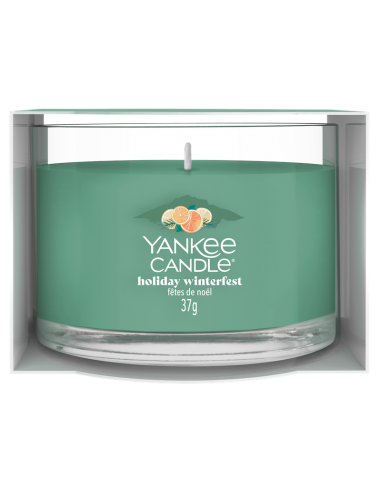 Fêtes de Noël - Votive en verre