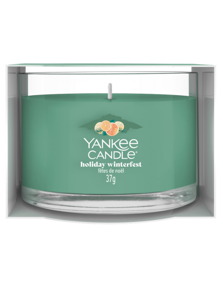 Fêtes de Noël - Votive en verre