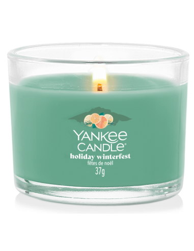 Fêtes de Noël - Votive en verre