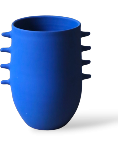 Vase Terre Cuite Banasa - Bleu