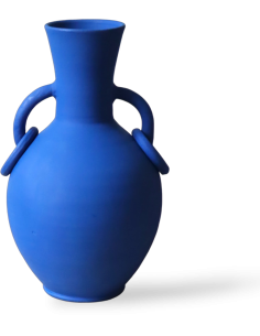Vase Terre Cuite Cirta - Bleu