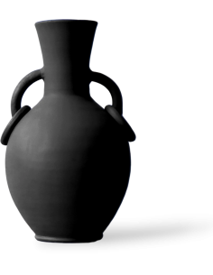 Vase Terre Cuite Cirta - Noir
