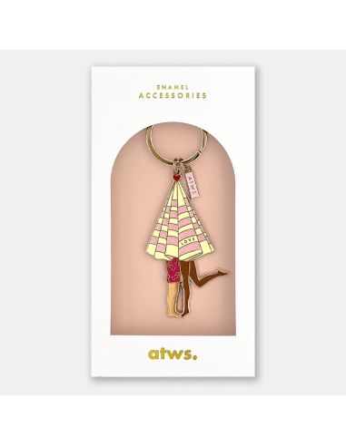 Amoureux de la plage - Porte-clés