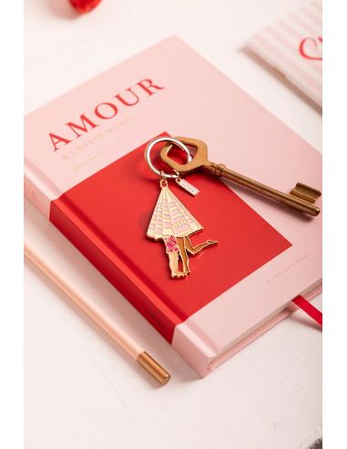 Amoureux de la plage - Porte-clés