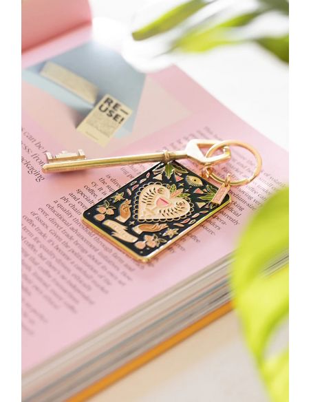 Tarot tipsy card - Porte-clés