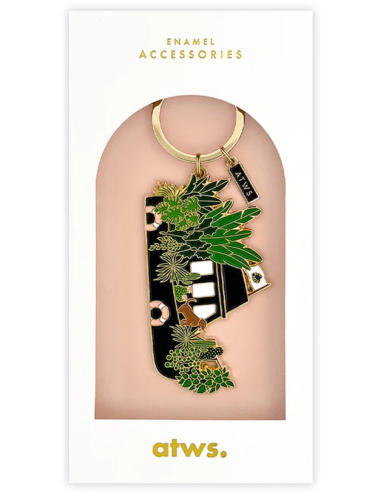 Black Boat - Porte Clés