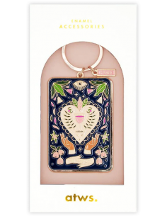 Tarot tipsy card - Porte-clés