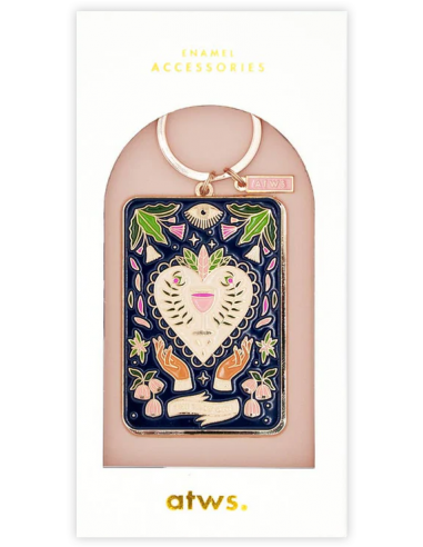 Tarot tipsy card - Porte-clés