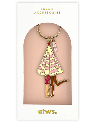 Amoureux de la plage - Porte-clés