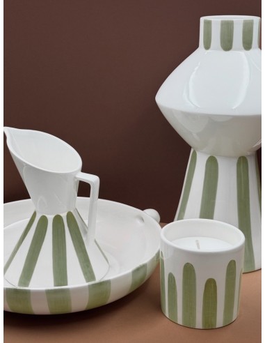 Petite bougie d'extérieur - Olive