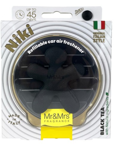 Niki Black Leather voiture - Black Tea